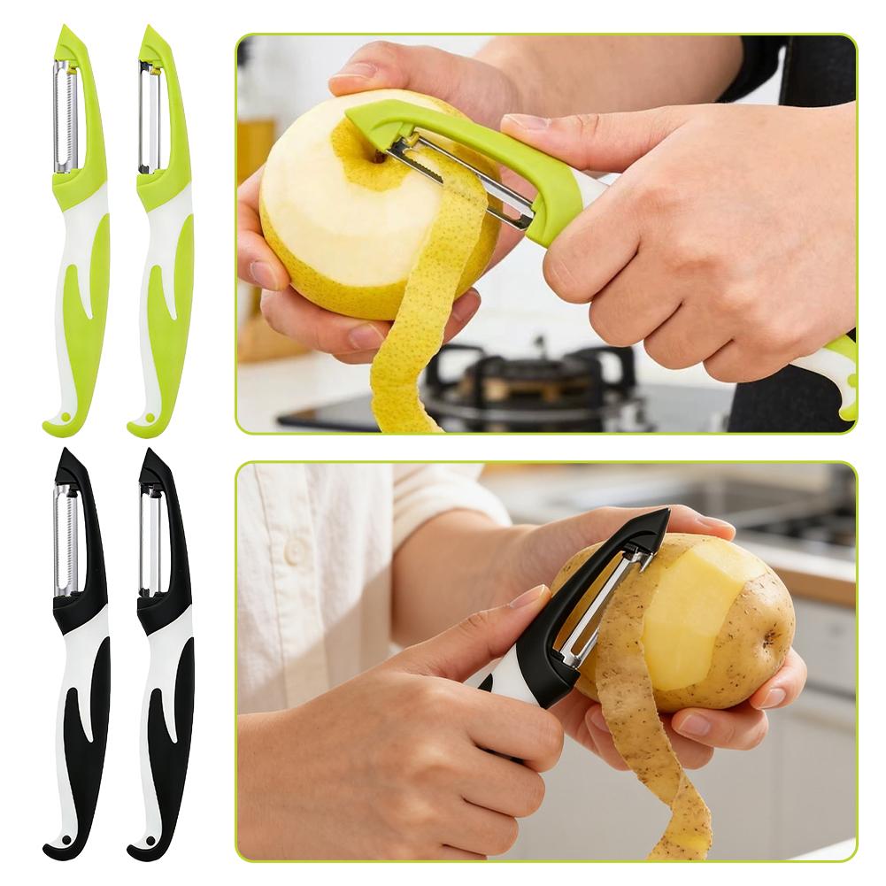 Kitchen Gadgets Peeler - Vegetable Slicer Stainless Steel Peeler Knife