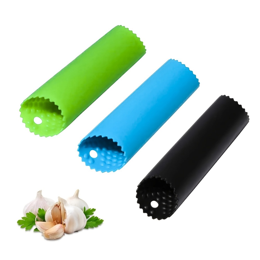 Kitchen Gadgets Youtube - Garlic Peeler Roller Silicone Tube Garlic