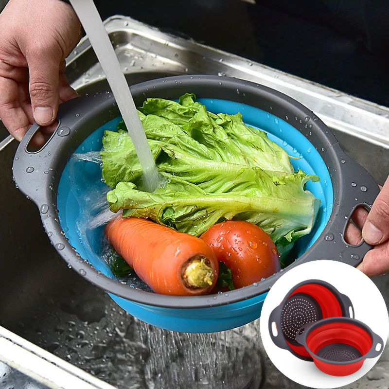 Collapsible Silicone Strainer  - Kitchen Gadgets Store recension och pris