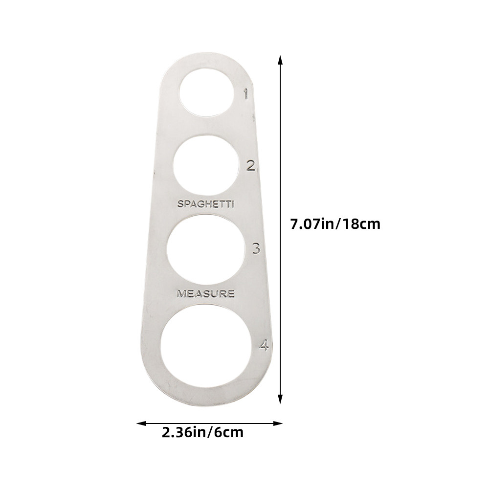 2Pcs Stainless Steel Pasta Mea - Pasta Measuring Tool recension och pris