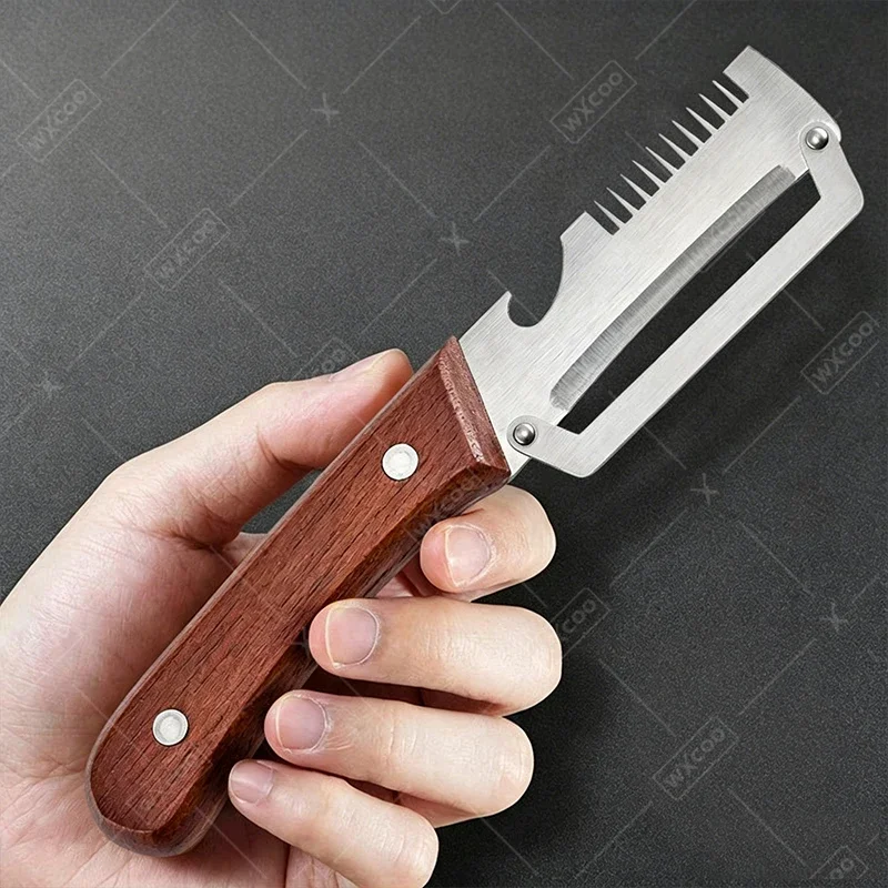 WXCOO 2-in-1 Stainless Steel P - Kitchen Gadgets Peeler recension och pris