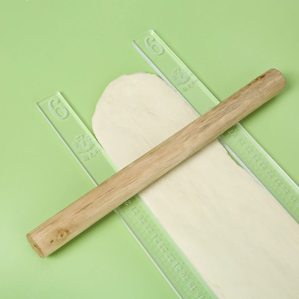 2pc Acrylic Rolling Pin Spacer - Pasta Measuring Tool recension och pris