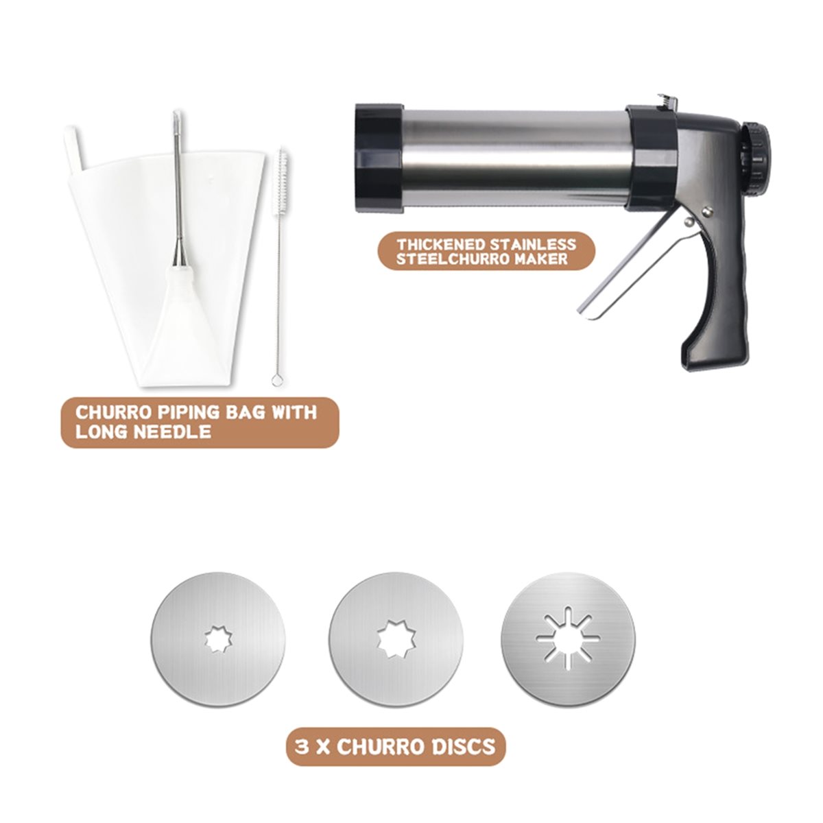A24I Home Churros Maker Machin - Kitchen Gadgets In Spanish recension och pris