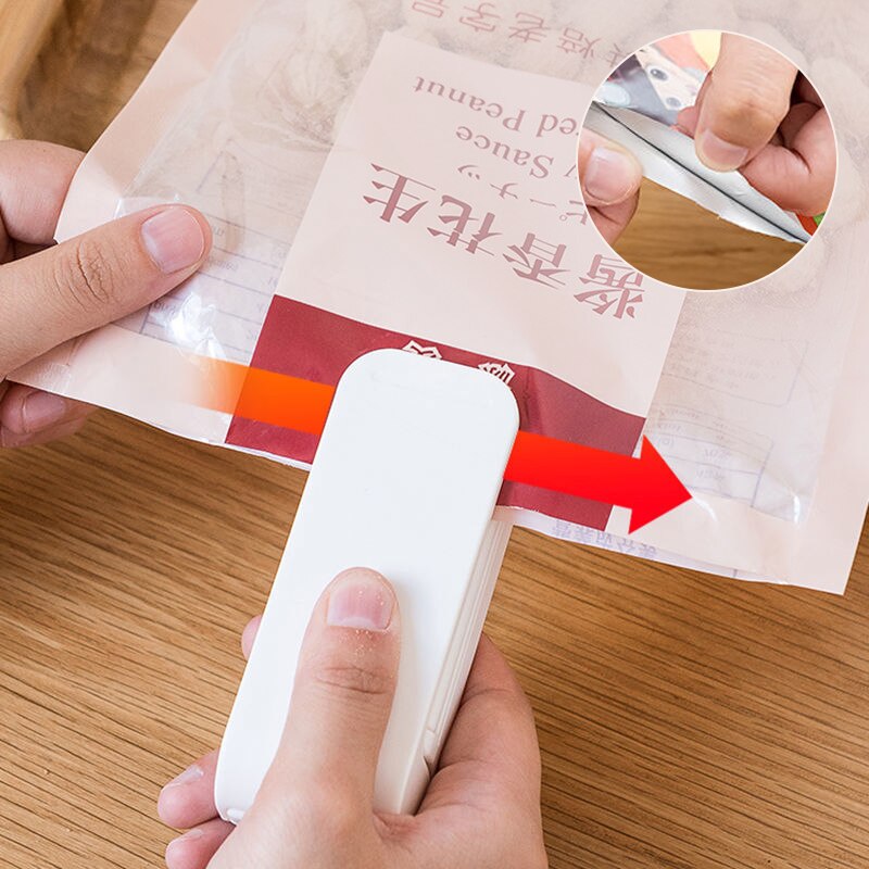 Mini Plastic Bag Sealer Portab - Kitchen Gadgets Store recension och pris