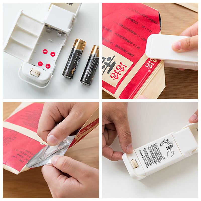 Mini Plastic Bag Sealer Portab - Kitchen Gadgets Store recension och pris