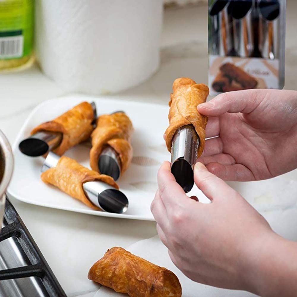 metal 6 pcs/set danish cannoli - Kitchen Gadgets Youtube recension och pris
