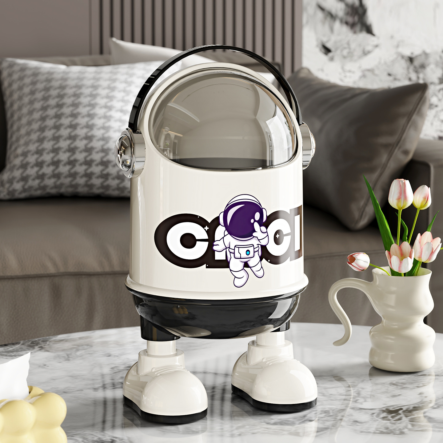 Large Size Space Garbage Bin C - Kitchen Gadgets Luxury recension och pris