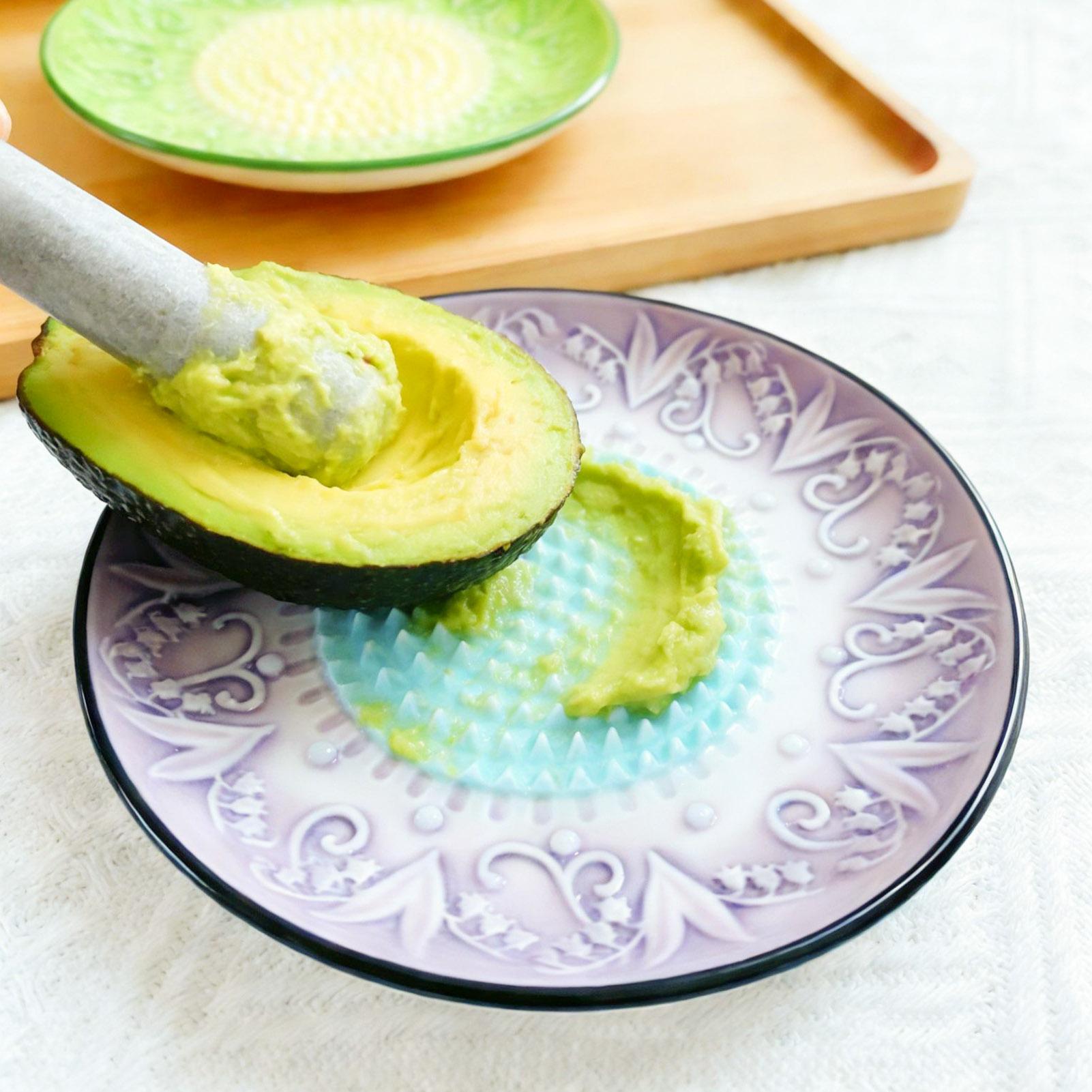 Garlic Grater Plate Ceramic Ha - Kitchen Gadgets In Spanish recension och pris