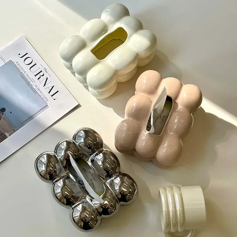 Light Luxury Tissue Box Cerami - Kitchen Gadgets Luxury recension och pris