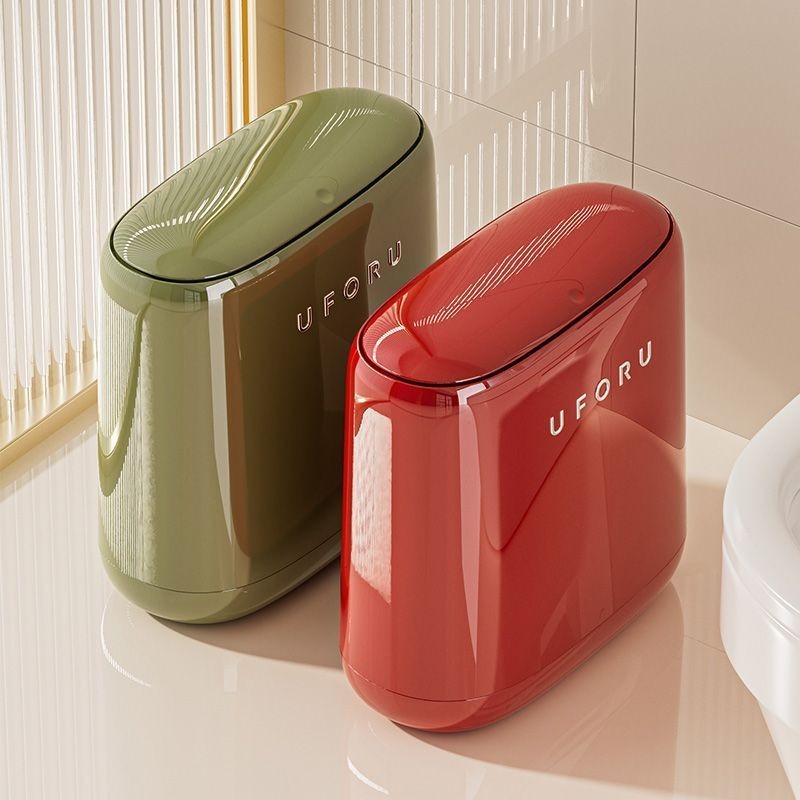 Bathroom Narrow Trash Can Plas - Kitchen Gadgets Luxury recension och pris