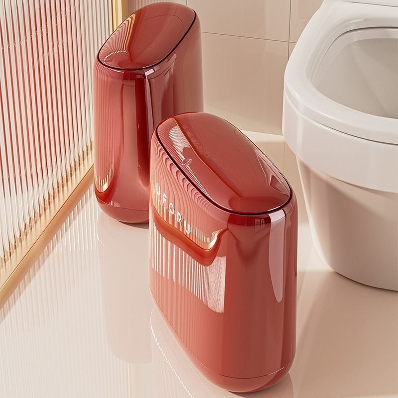 Bathroom Narrow Trash Can Plas - Kitchen Gadgets Luxury recension och pris