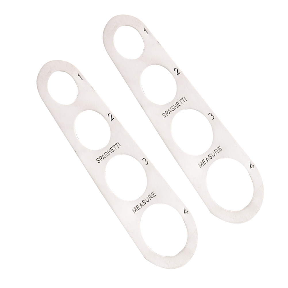 2Pcs Stainless Steel Spaghetti - Pasta Measuring Tool recension och pris