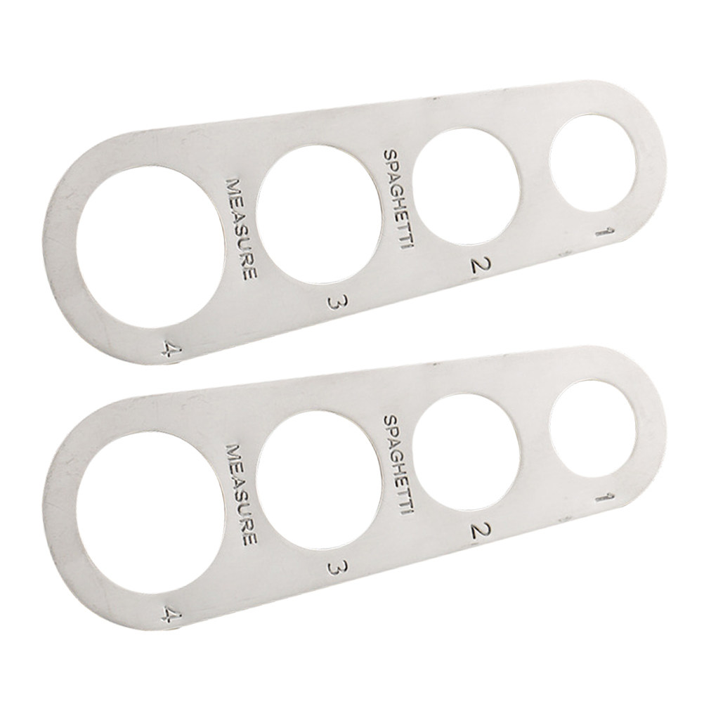 2Pcs Stainless Steel Spaghetti - Pasta Measuring Tool recension och pris