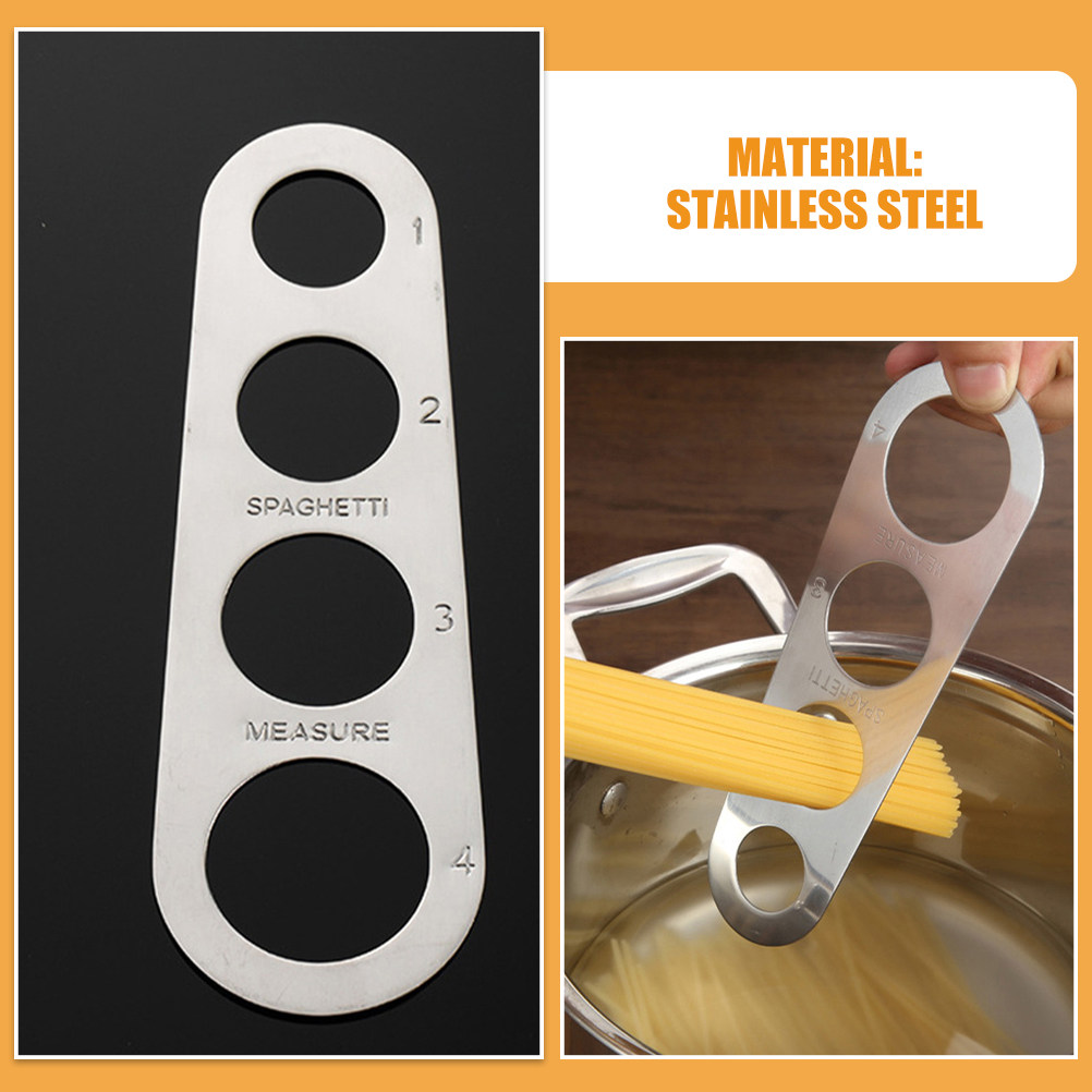 2Pcs Stainless Steel Spaghetti - Pasta Measuring Tool recension och pris