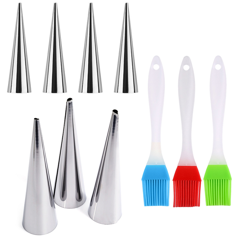 6PCS Conical Tube Mold with Ra - Kitchen Gadgets Youtube recension och pris