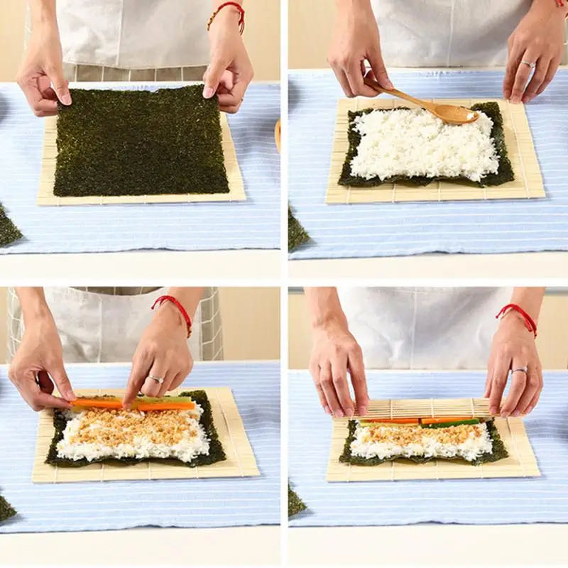 DIY Bamboo Sushi Maker Rolling - Kitchen Gadgets Everyone Needs recension och pris