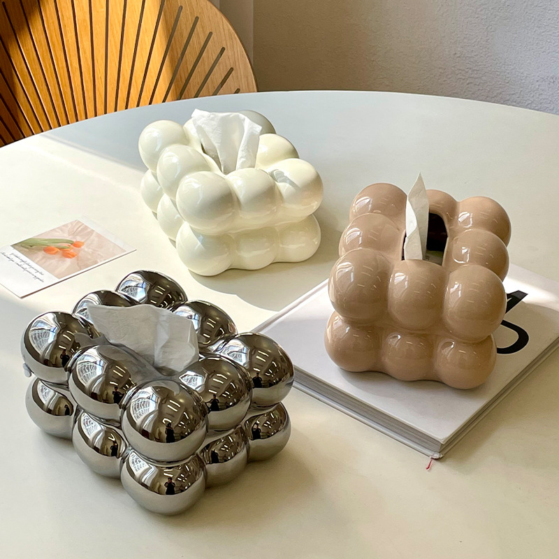 Light Luxury Tissue Box Cerami - Kitchen Gadgets Luxury recension och pris