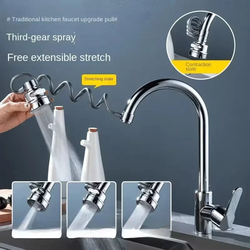 New 3 Modes Sink Faucet 360 De - Kitchen Gadgets Youtube recension och pris