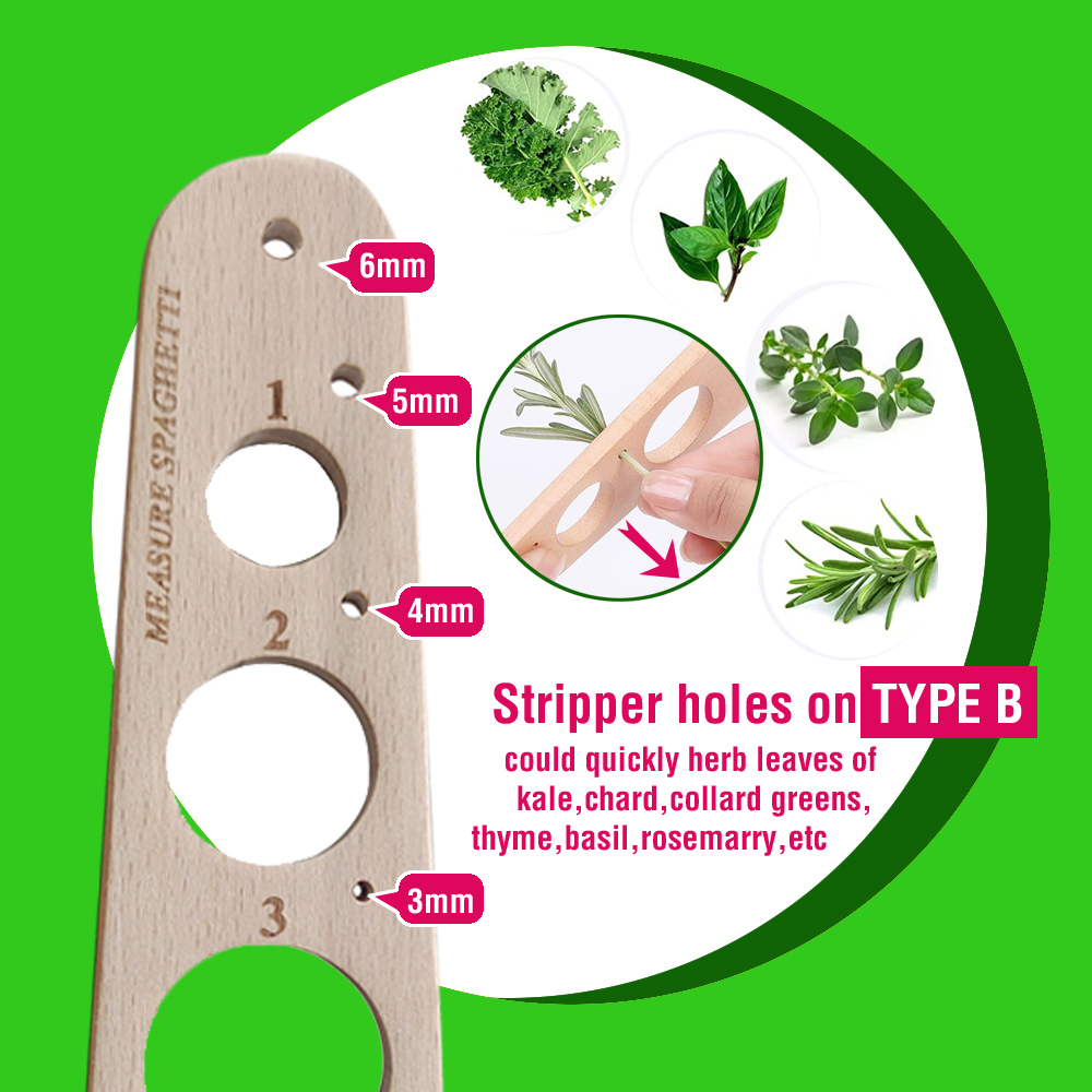 Wooden Pasta Measurer Spaghett - Pasta Measuring Tool recension och pris