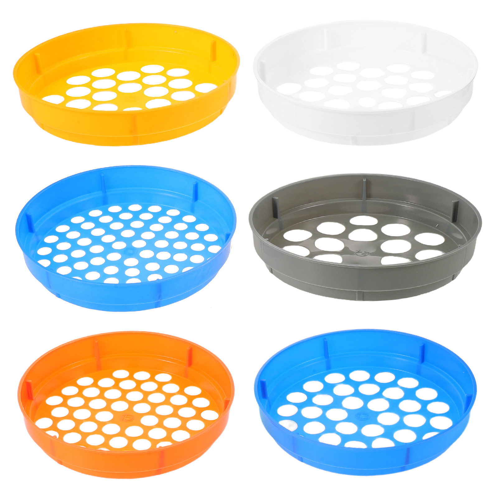 6Pcs Plastic Fruit Gauge Diame - Pasta Measuring Tool recension och pris