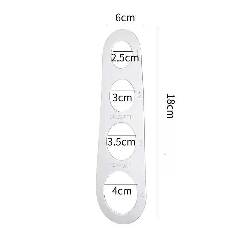 Stainless Steel Spaghetti Meas - Pasta Measuring Tool recension och pris