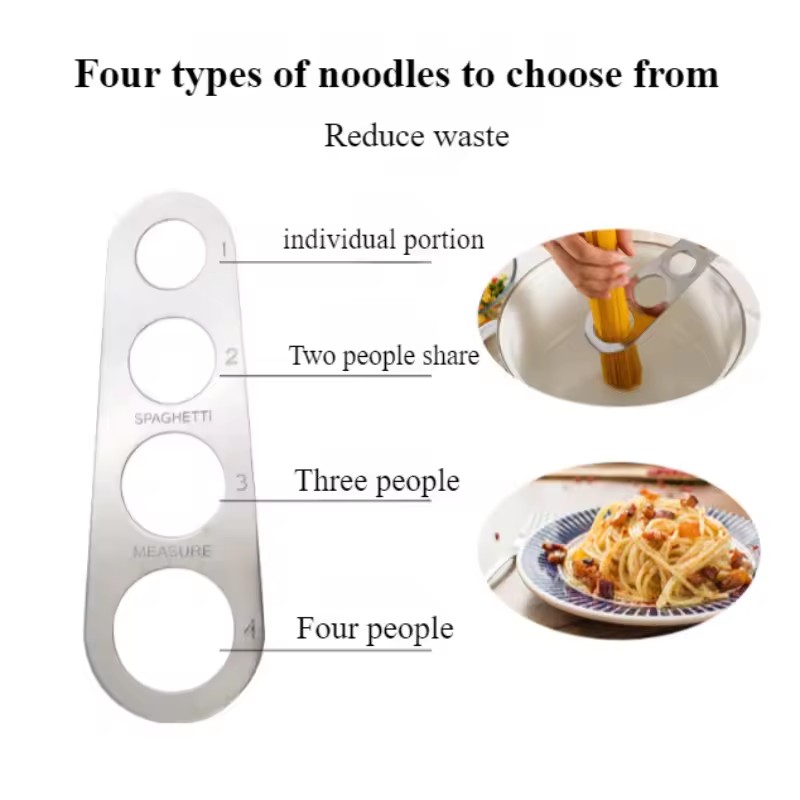 Stainless Steel Spaghetti Meas - Pasta Measuring Tool recension och pris