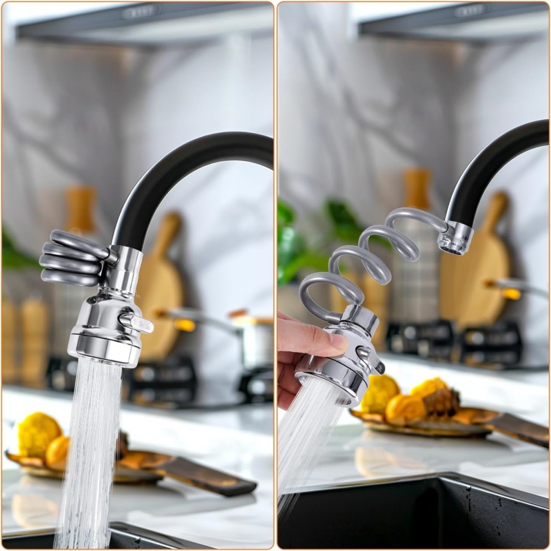 New 3 Modes Sink Faucet 360 De - Kitchen Gadgets Youtube recension och pris